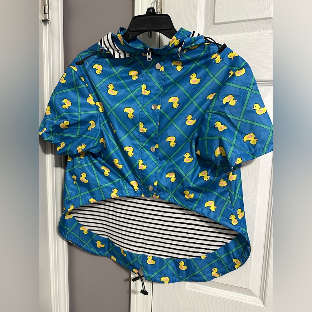 New without tags, adorable raincoat, extra large for your pet